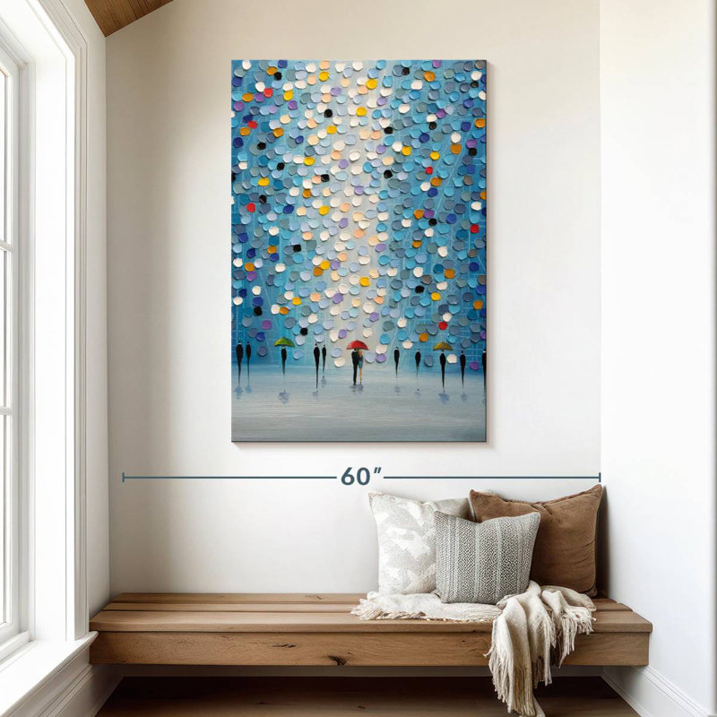 Avery Rain And Love, 48" H x 32" W