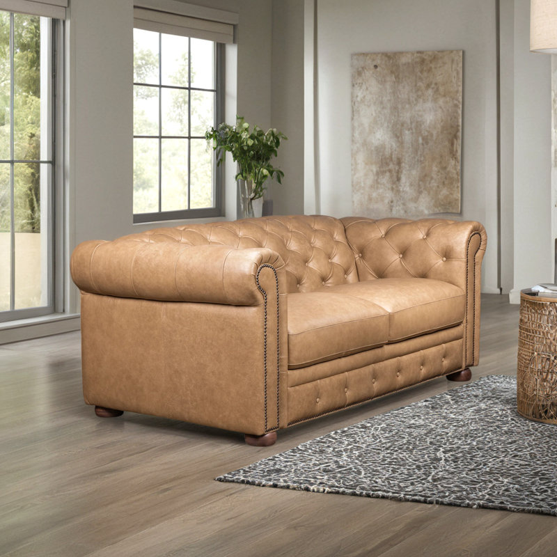 Bridgeport Sofa in Jersey Slate, Jersey Fawn