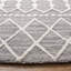 Tapis gris/ivoire en laine touffeté à la main Brylee-1311906964