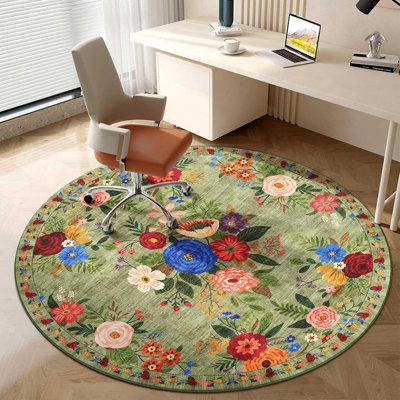 Rectangle 120 cm x 120 cm Shaggy Washable Area Rug