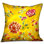 Coussin décoratif de luxe florale jaune Plutus Heavenly pivoines