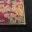 Tapis ivoire / multicolore à motif abstrait Felty-1798867122