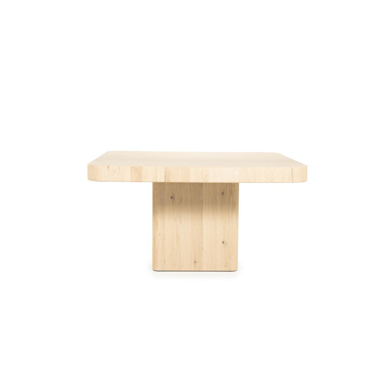 Dining Table Square Dining Table, Natural