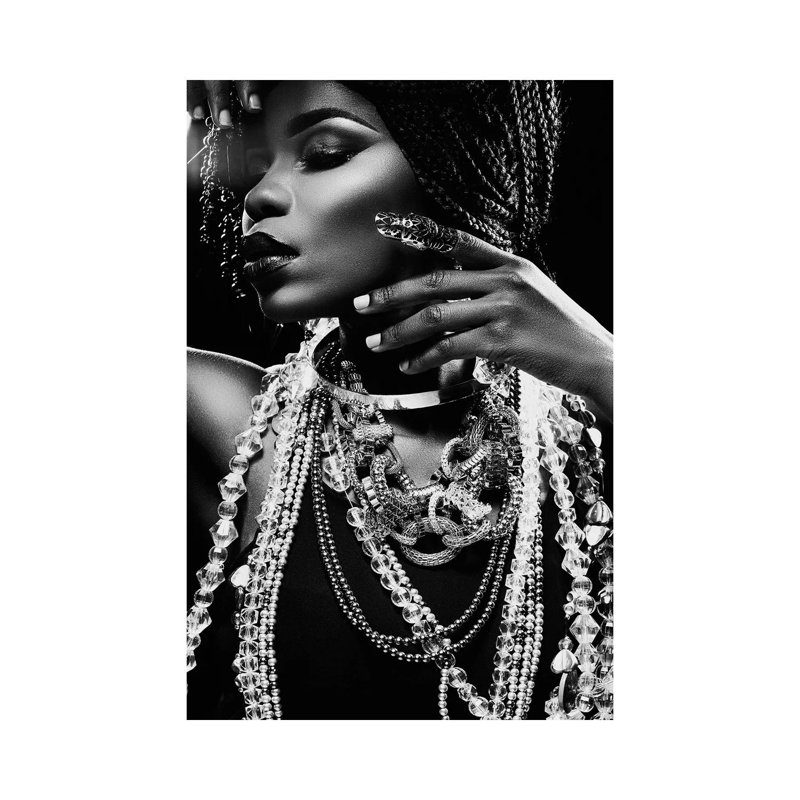 Glitter - photographie sur toile tendue, H 26 po x l 18 po x 1,5 po