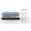 Matelas pour enfant en mousse et latex à refroidissement rapide Refroidissant hybride de 12 pouces Refresh-114697147