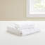 Couette 3 pièces à rayures tissées avec revers en microfibre, antidérapant, idéale pour les chambres à coucher-133084875