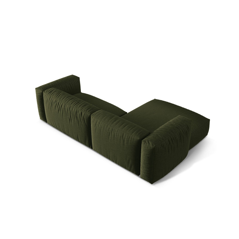 Carce 2 Seater Corner Sofa , Green