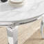 Weissport Round Glass Top Dining Table