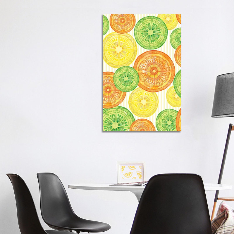 Sweet Citrus by Jessica Weible - Wrapped Canvas Gallery-Wrapped Canvas Giclée, 101.6 cm H x 66.04 cm W x 1.91 cm D