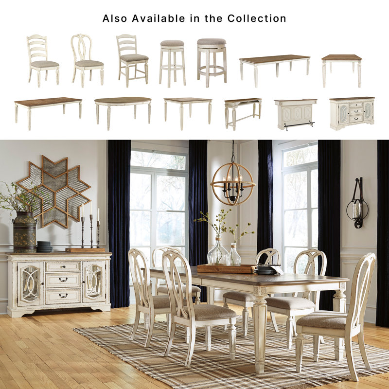 Azil Solid Wood Base Dining Table