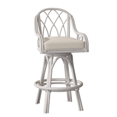 Edgewater Swivel Upholstered Counter Stool