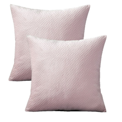 Housse de coussin carré en velours 