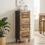 40 cm W Solid Wood Highboard