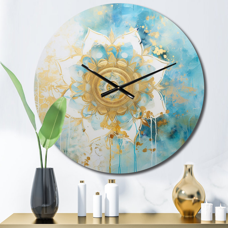 Horloge murale Divine Mandala, Petit