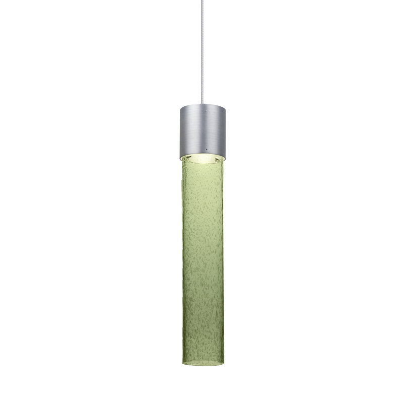 Luminaire suspendu cylindrique 1 lumière, Mousse