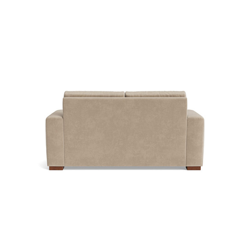 Couch Potato Loveseat (70"), Velvet - Beige