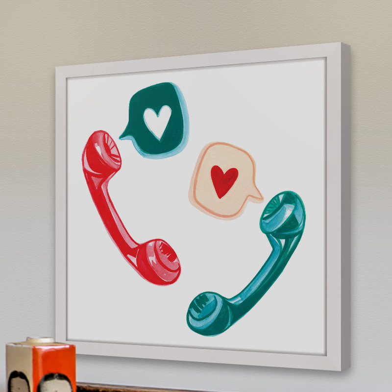 Molly Rosner - Single Picture Frame Painting, 51 cm H x 51 cm W x 3.81 cm D