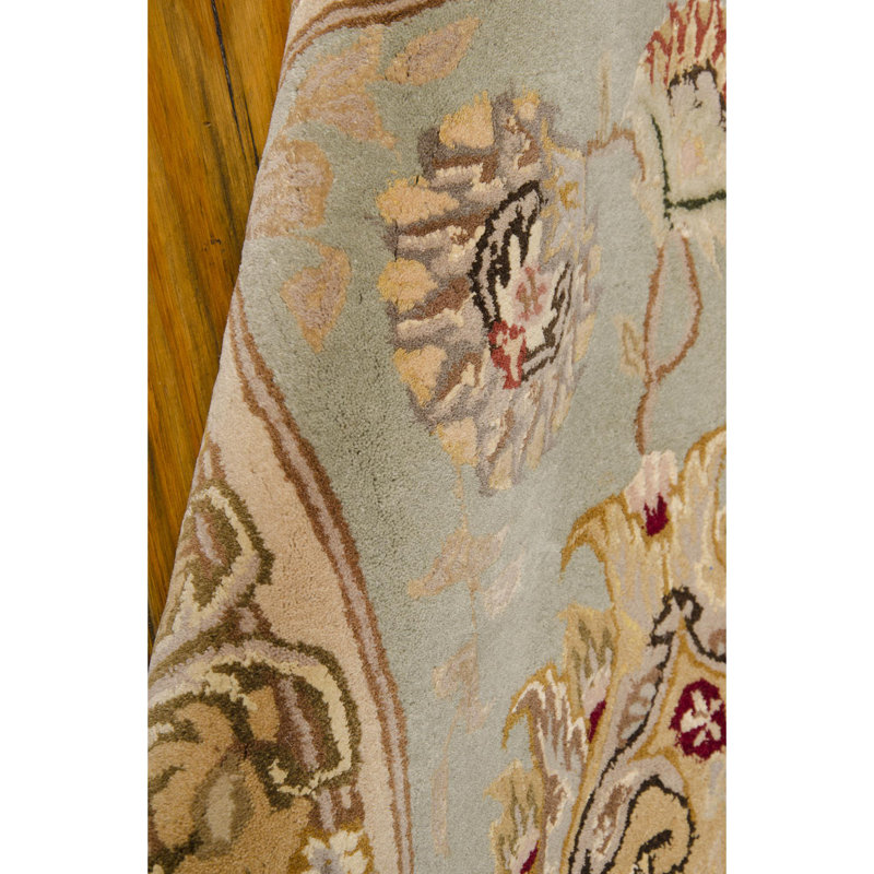 Carlee Wool Floral Indoor Rug, Rectangle 9'9" x 13'9"