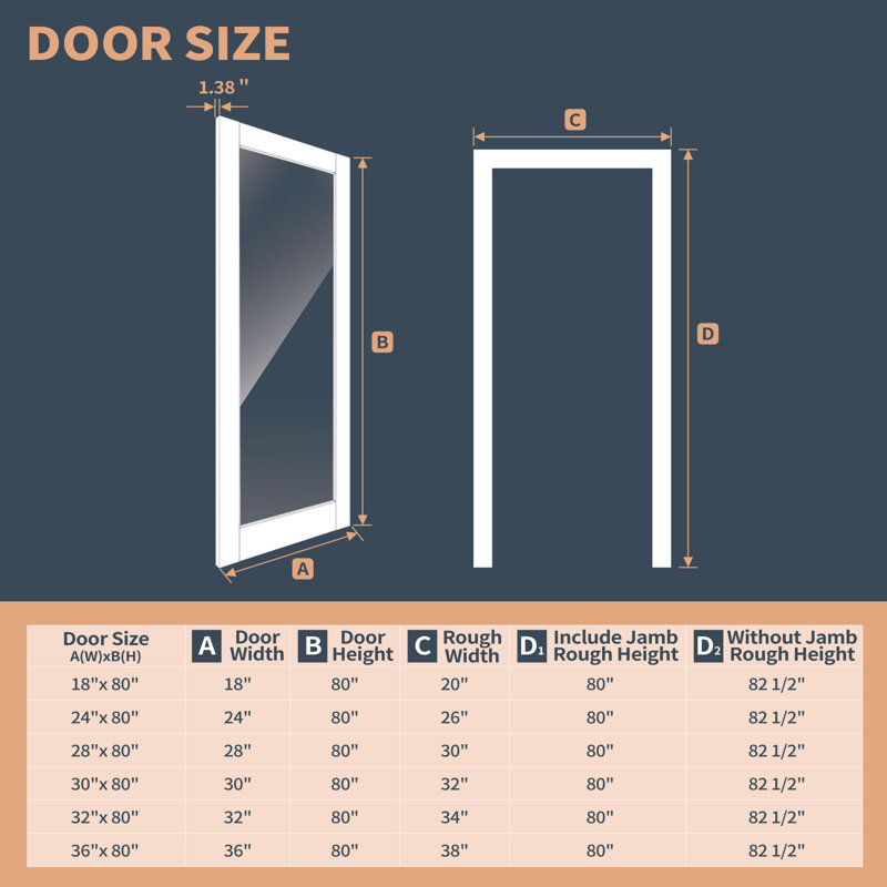 Panneau de porte de grange en verre trempé noir 1-Lite, 28 po x 80 po