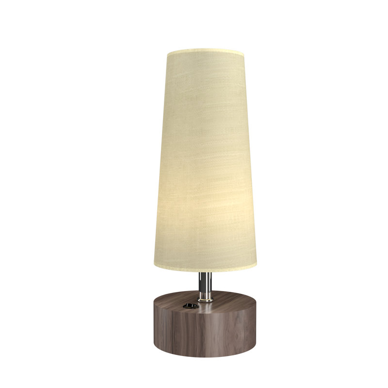 Clean Table Lamp, American Walnut