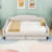 Full-Size Linen Upholstered Daybed with Two Drawers