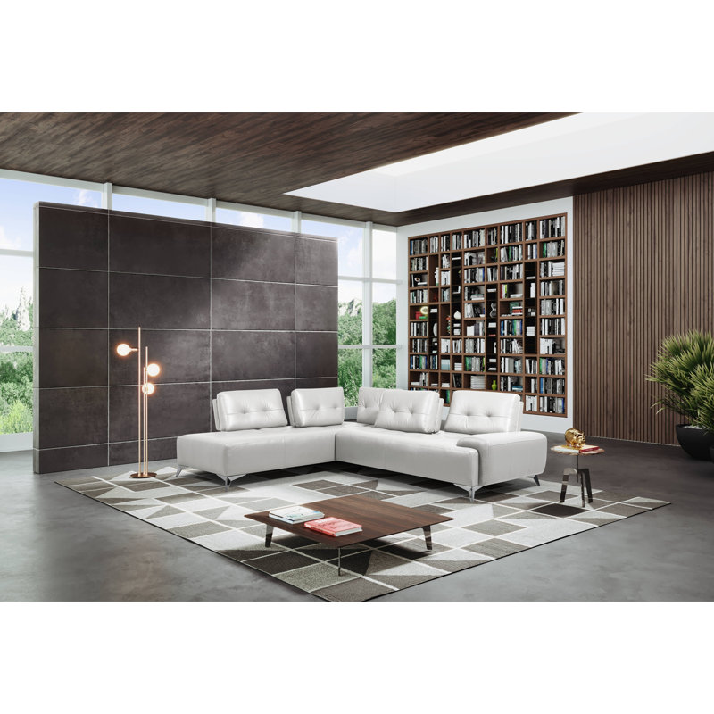 Canapé modulaire en cuir Turano Pearl