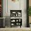 Armoire d'appoint multifonctionnelle à grande capacité artistique-105273256