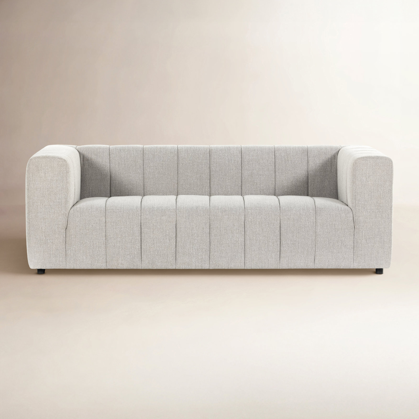 Bowry 89'' Upholstered Sofa, Napa Sandstone