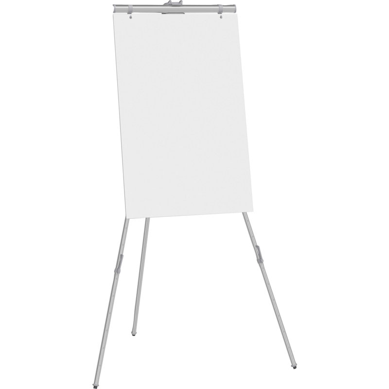 Silver Adjustable Aluminum Telescopic Floor-Standing Easel Stand