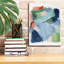  «Lake House 2» par Brittany Evans, art mural sur toile, 12 po x 16 po
