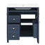 Meuble-lavabo moderne 30 po avec lavabo, armoire bleue 2 tiroirs et rangement convoité révolutionnaire-15407065