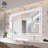Naliyah LED Bathroom Mirror, Dimmable Vanity Mirror Anti-Fog Wall Mounted With Lights-1899251951