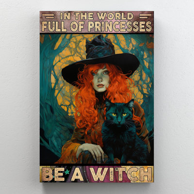 «Savin Woman Be A Witch 1», impression sur toile