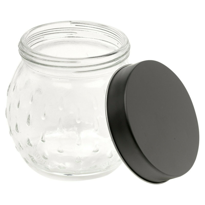 Kitchen Canisters & Storage Jars, 12cm H x 11cm W x 11cm D