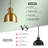 Hailo 1 - Light Gold Dome Pendant