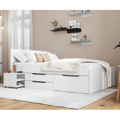 Storage bed Awat - Incl. nightstand