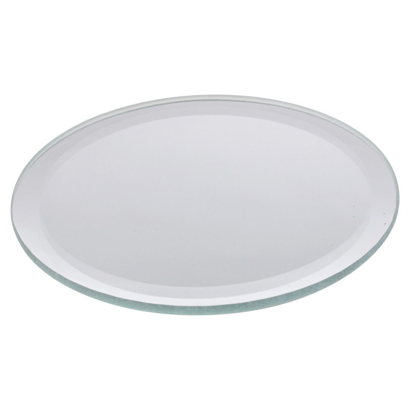 Glass Decorative Plate 1, 0.5cm H x 10cm W x 10cm D
