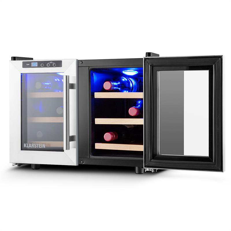 Klarstein Dual Zone 54cm Freestanding 12 Bottle