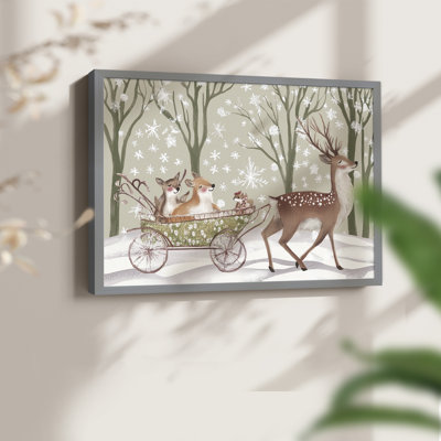 Art de Noël - XLIV - reproduction encadrée - réarmable