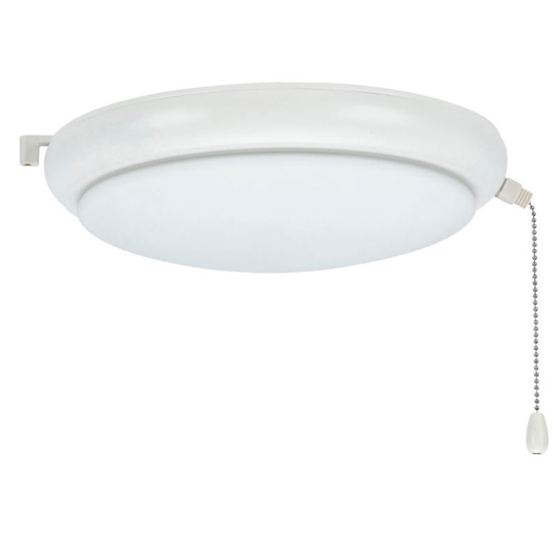 11'' 1 - Light Bowl Ceiling Fan Light Kit, Satin White