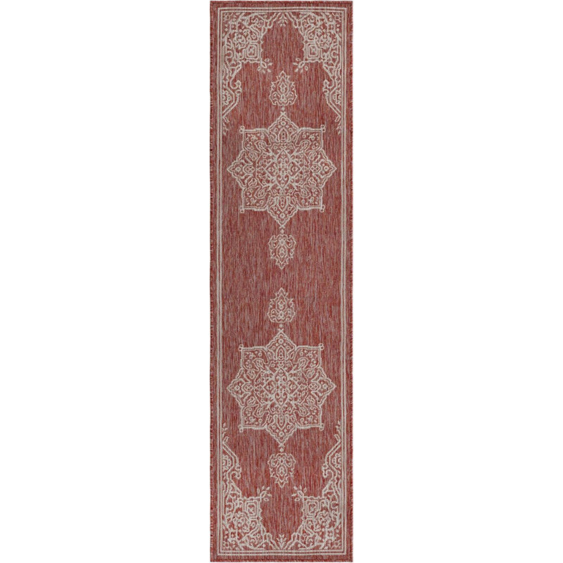 Tapis transitionnel Tollefson Brandy, Tapis de couloir 2 pi x 8 pi