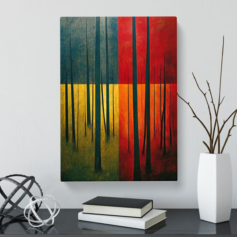 Unique Forest Vol.3 - Wrapped Canvas, 60cm H x 40cm W x 3cm D