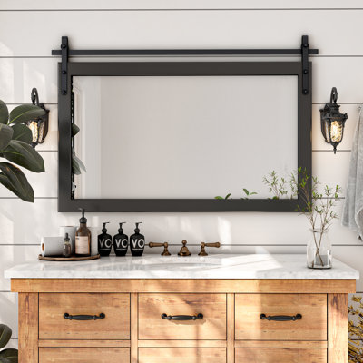 Miroir d'appoint de salle de bain Farmhouse
