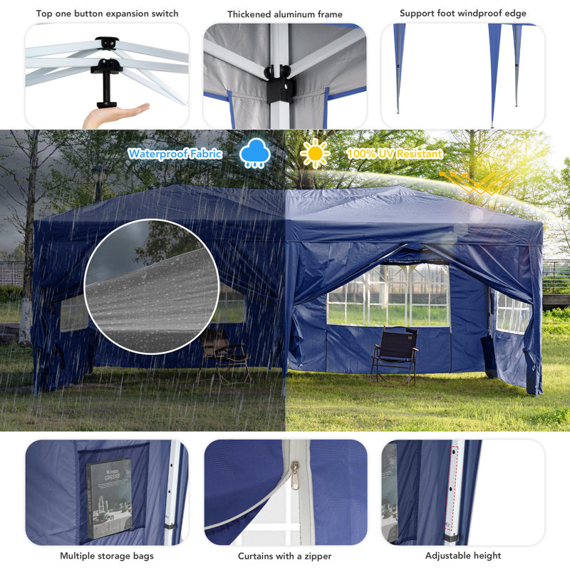 Abris de jardin, Bleu marine