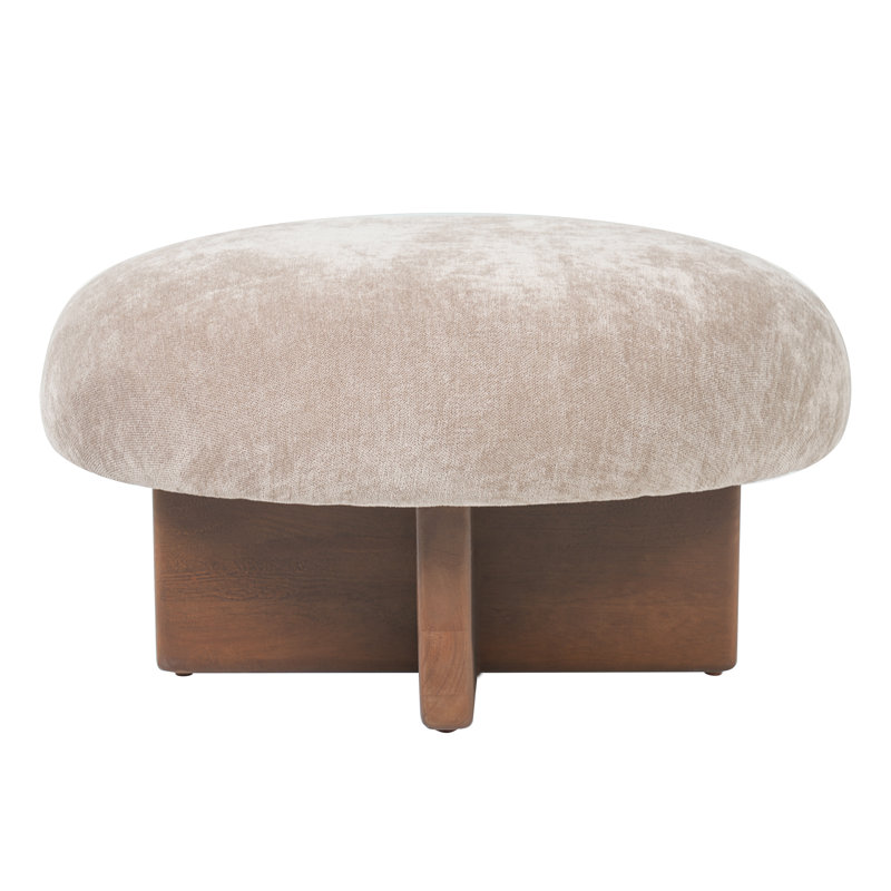Repose-pieds Layla, 1, Light Brown/Walnut