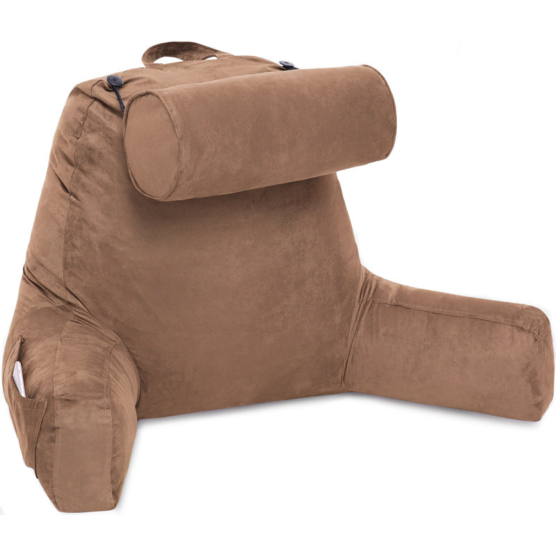 Housse de coussin et insert, Brun