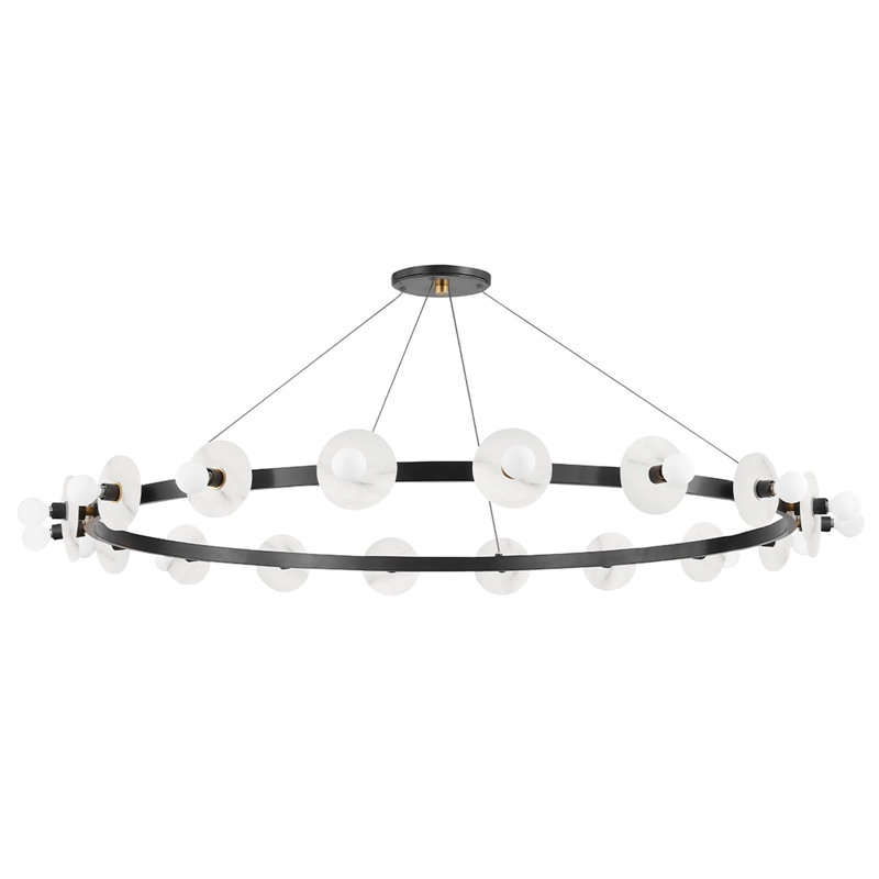 Austen 18 - Light Chandelier, Aged Old Bronze