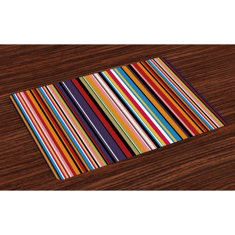 Amelia-Grace Floral Exotic Spring Flowers Placemat
