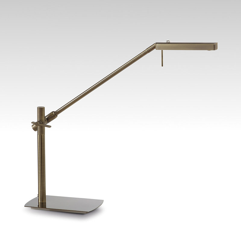 Rye Adjustable Metal Desk Lamp, Chrome