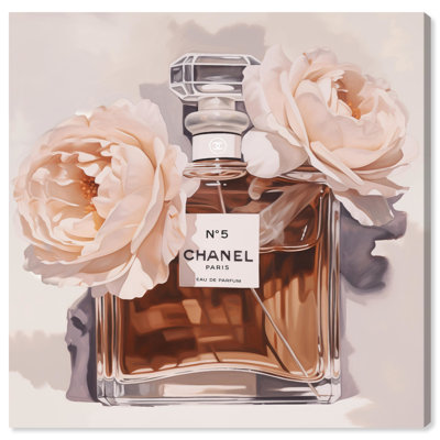Classic Scent Canvas Floral Glam Art by Art Remedy